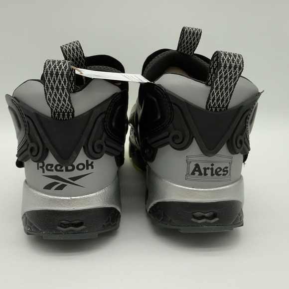 Reebok INSTAPUMP FURY 94 Running Shoes Men\'s Size 6.5 Blk/Gry/Lme‎ main image 3